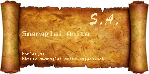 Smaraglai Anita névjegykártya